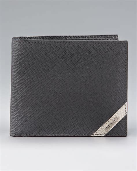 prada wallet stripe|Prada wallet outlet.